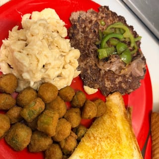 Hamburger Steak Lunch Plate