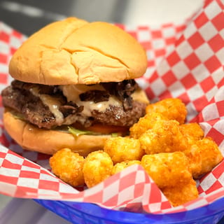 Swiss Mushroom Burger